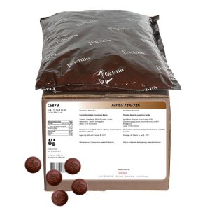 Arriba  72%-72h dark chocolate couverture - Rondo