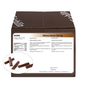 Bâtons Classic (53% 1'008 x 5g Chocolate Couverture) (BA08)